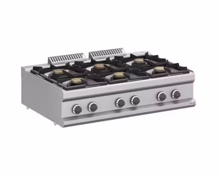 Gasspis 6xBrännare Magistra Plus700, 110x71,4x25cm 42kW, mBm
