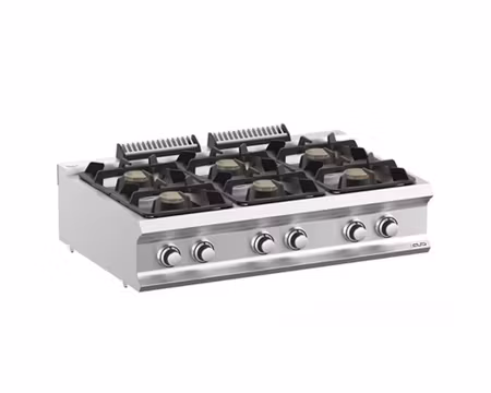 Gasspis 6xBrännare Domina Plus700, 110x73x25cm 33kW, mBm