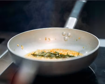 Agnelli Induktions stekpanna, aluminium D24cm