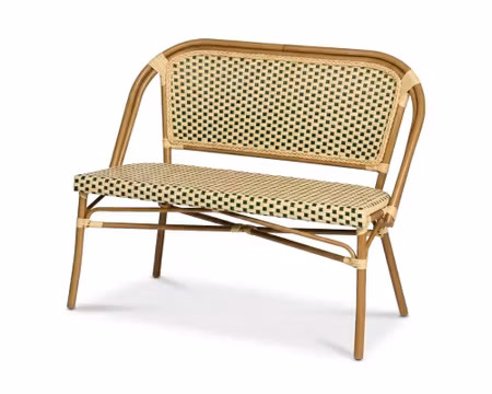 Paris 2 Sits Soffa, Grön/Cream Fiberrot, Exxent