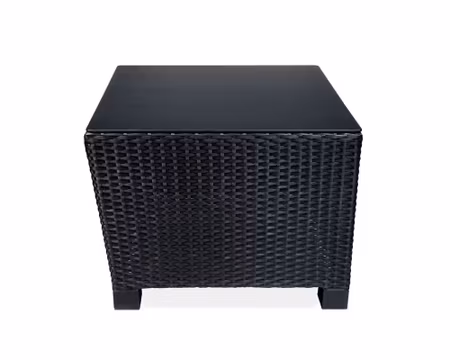 Pall/Bord Lyon, Svart Fiberrotting, Exxent