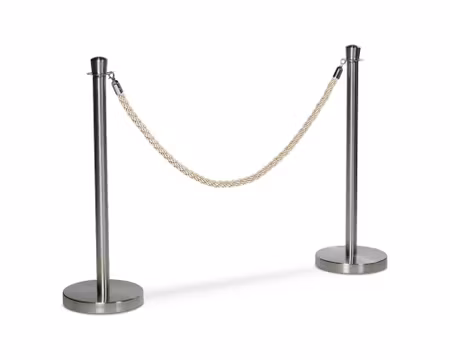 Flätat Rep(1,5m) Till Köstolpe, Beige/Silver, Exxent