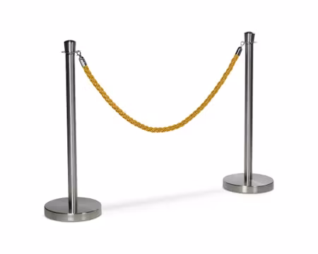 Flätat Rep(1,5m) Till Köstolpe, Guld/Silver, Exxent