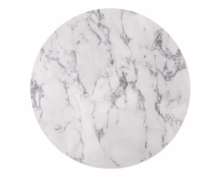 Bordsskiva Kompaktlaminat , CL Carrara Ø69cm, Exxent