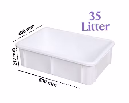 Plastback Stapelbar 600x400xh217mm 35Liter Gilac, BESTRO