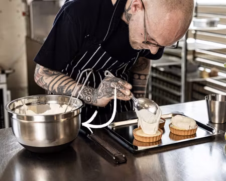 Bunke med silikonbotten 5,3 L