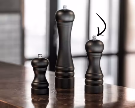 Salt & Pepparkvarn 16 cm Svart