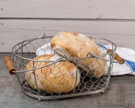 Bröd/Fruktkorg 20x15 cm Trähandtag