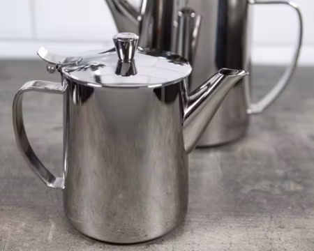 Kaffekanna 0,6 L, med lång pip