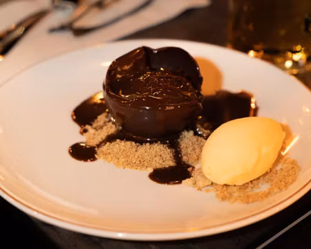 RETRO Tallrik/Assiett Gourmet flat D21cm