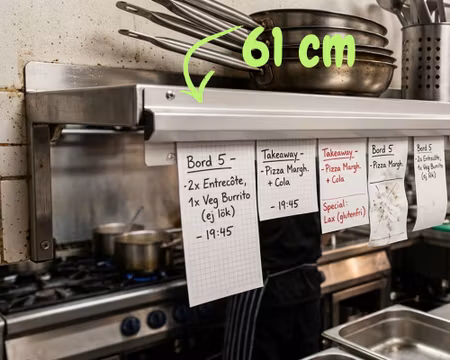 Bonglist 61cm Aluminium, BBM