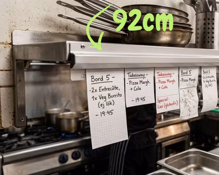 Bonglist 92cm Aluminium, BBM