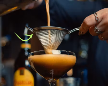 Passersil Ø 8cm, Dubbelnät