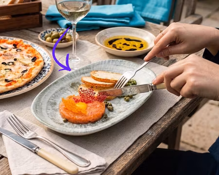 ODETTE OLIV Tallrik oval 33x19cm