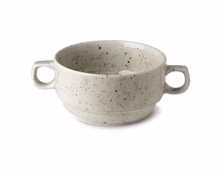 Natural - LIFESTYLE Soppskål, D11,4cm/H: 6,3cm 39cl 2-handtag