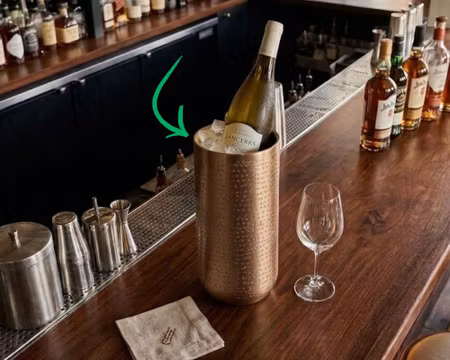 Vinkylare Q12cm H20cm Koppar, UTOPIA