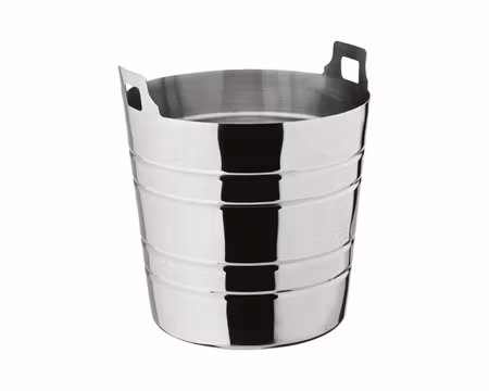 Vinkylare Q 20cm H19cm Ribbed Rostfri, UTOPIA