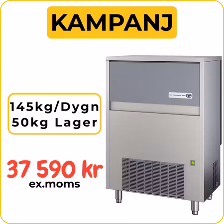 Iskrossmaskiner SLT 290 vattenkyld, 145kg/dygn-Binge 50kg, NTF