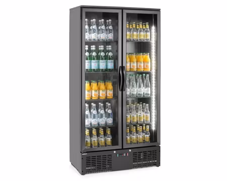 Drickakyl Självstängande Dubbeldörr, 900x530x(h)1820mm 447Liter, HENDI