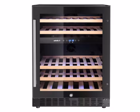 Vinkyl 2 Zoner För 46 Flaskor, 570x595x(h)820mm 137Liter, HENDI