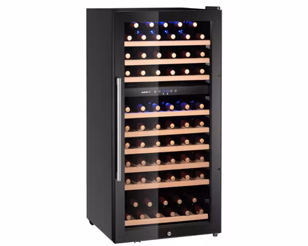 Vinkyl 2 Zoner För 91 Flaskor, 569x595x(h)1215mm 230Liter, HENDI