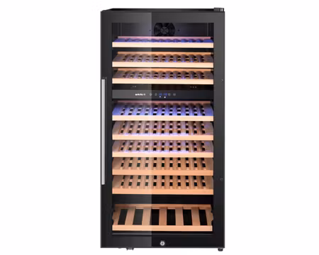 Vinkyl 2 Zoner För 91 Flaskor, 569x595x(h)1215mm 230Liter, HENDI