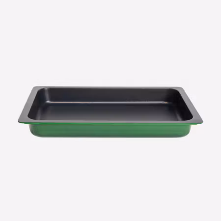 Alu-Gjutjärn Bleck GN1/1 53x32.5x6.5cm Grön Induktion, AluChef