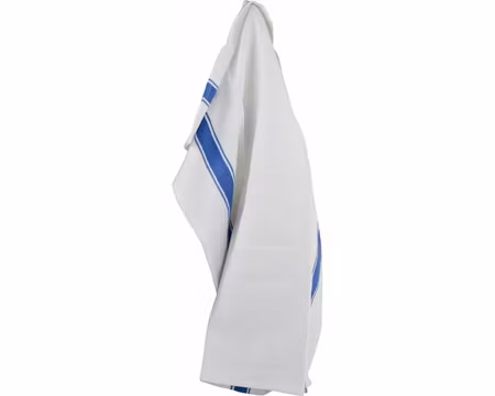 Kökshandduk med blå ränder