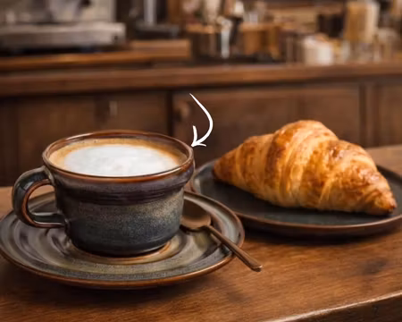 GLOIRE Kaff cappuccinokopp 25cl