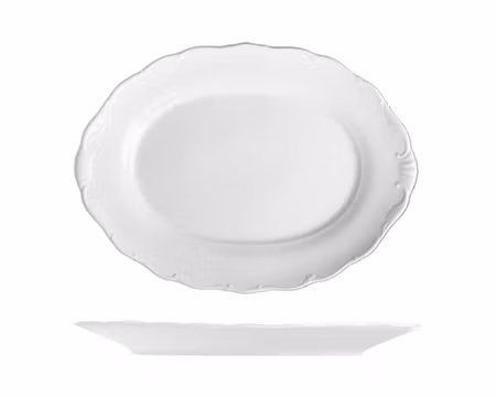 VERONA Tallrik oval 32x22cm