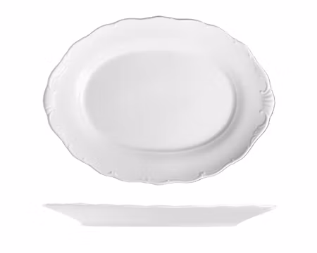 VERONA Tallrik oval 36x26cm