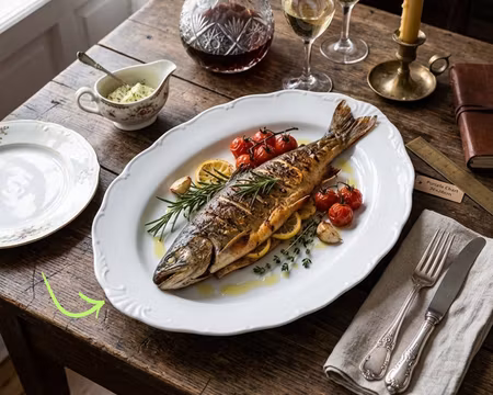 VERONA Tallrik oval 36x26cm