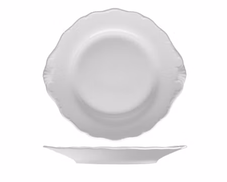 VERONA Tallrik flat oval 27x25cm