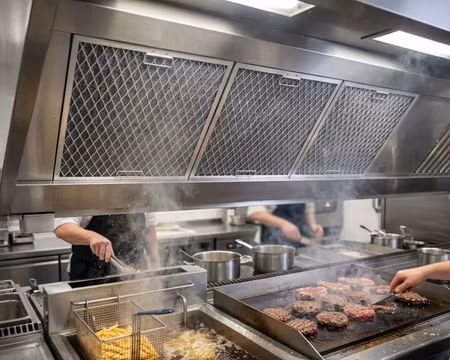 Fettfilter 495x495x50mm Aluminium, BESTRO