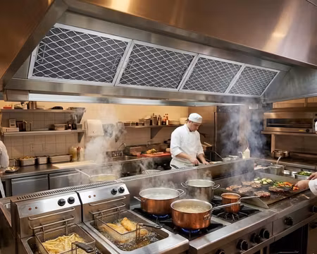 Fettfilter 495x245x50mm Aluminium, BESTRO