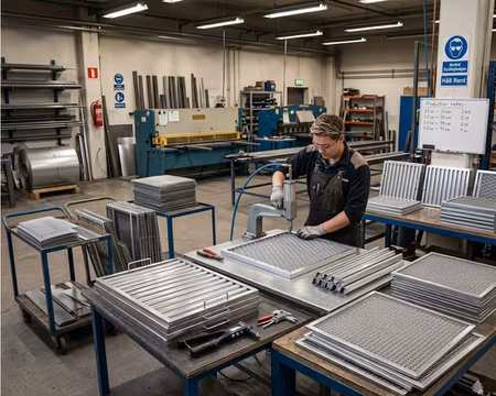 Kundanpassad CamMet Fettfilter Alu/RFR(På Offert)