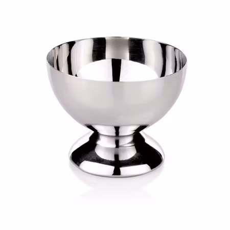 Glass Skål På Fot D10,5cm/H:8,5cm, PATINA