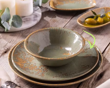 SNELL SAGE Tallrik flat D23cm