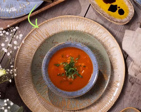 SNELL SAND Tallrik Gourmet Flat D30cm