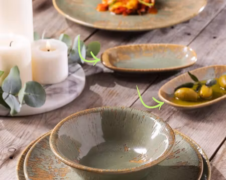 Sage Snell Tallrik Oval 19x11cm