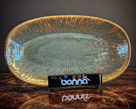 Sage Snell Oval Tallrik 24x14cm