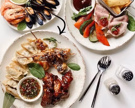 NACROUS Tallrik Gourmet Flat D30cm