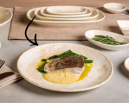 NACROUS Tallrik Gourmet Flat D30cm