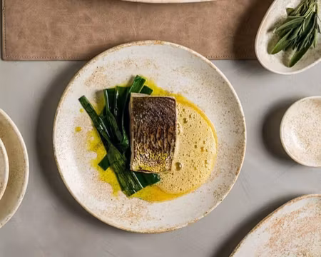 NACROUS Tallrik Gourmet flat D25cm