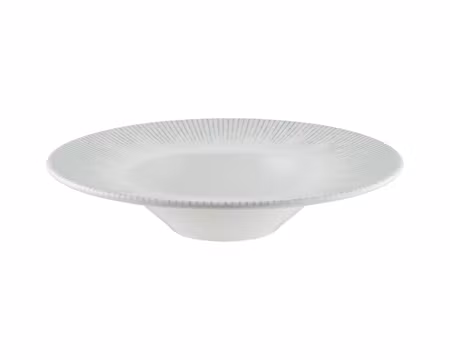 IRIS Gourmet Pasta Tallrik Med Brett Bräm D24cm