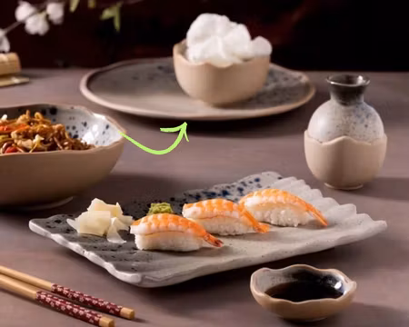 GAIA Tallrik Flat 23cm