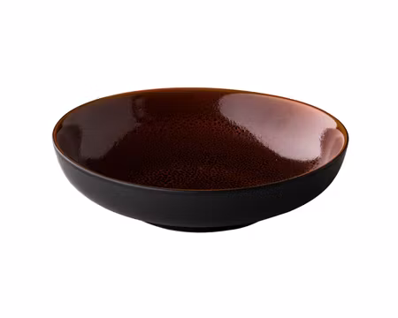 SPECKLE Röd Djup Tallrik D22,3cm/H6cm, STYLEPOINT