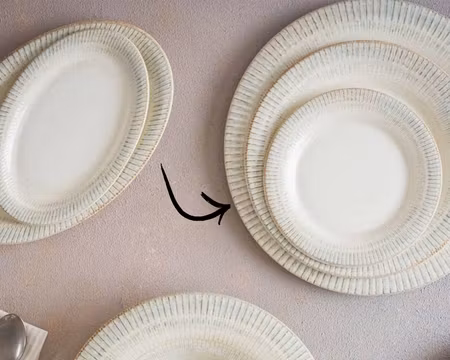 Galata Albus Flat Tallrik 28cm