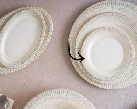 Galata Albus Flat Assiette 18cm