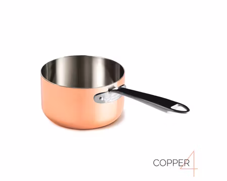 Agnelli Koppar Kastrull 16cm 1,8L, 4-ply